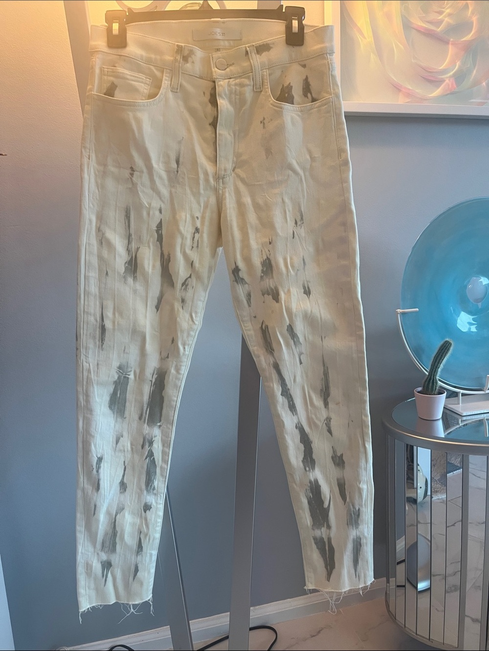 Joes jeans off white size 27